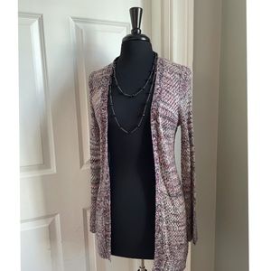 Pink Rose Long Cardigan Sz S/M